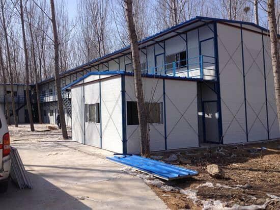 鋼骨架K式活動(dòng)房圖